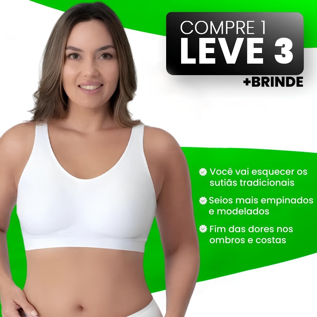 COMPRE 1 LEVE 3 - Sutiã Comfort 5D