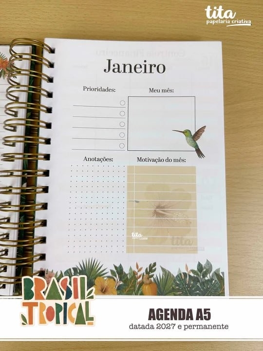 Brasil Tropical – Combo de Encadernação