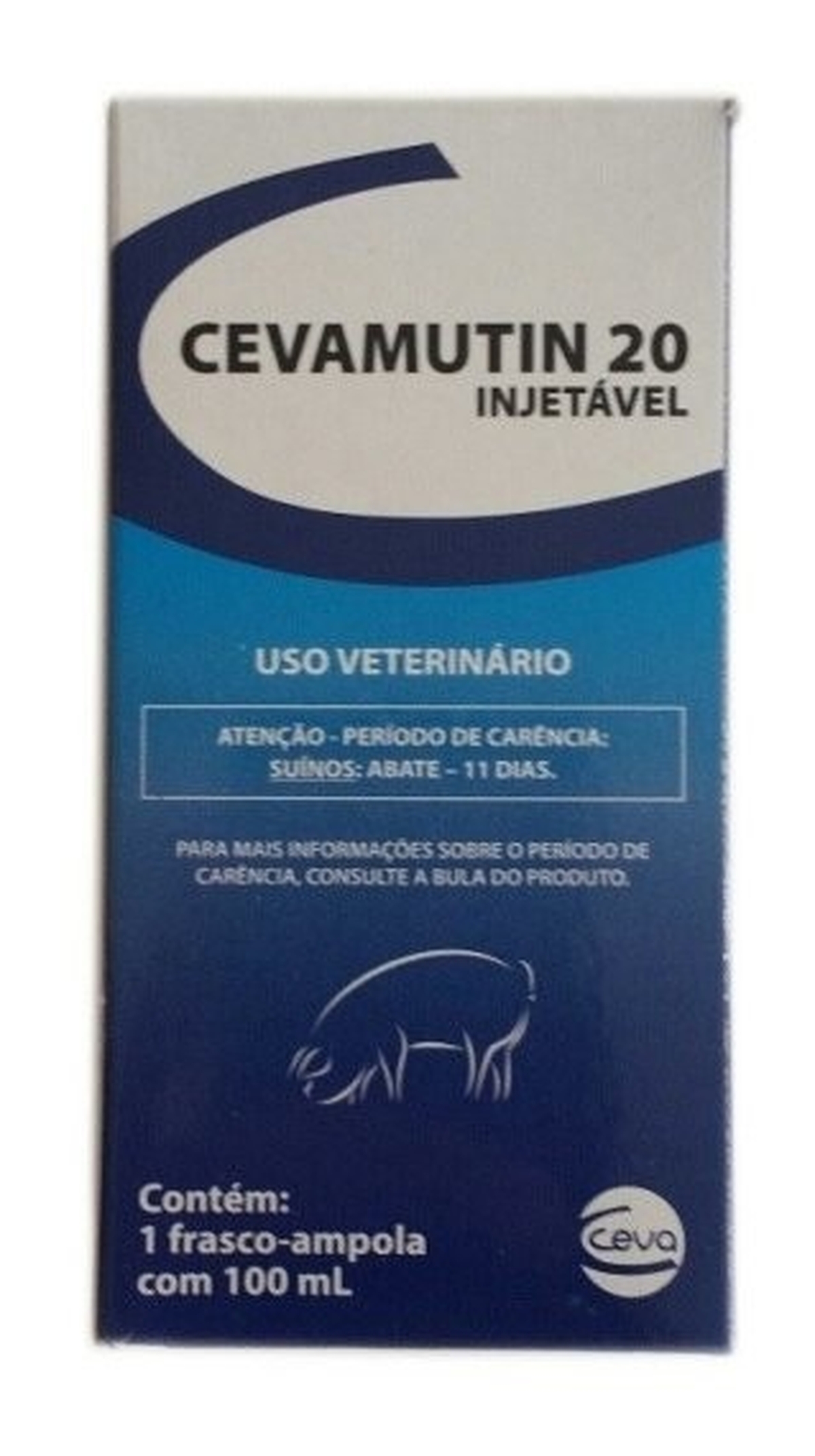 Cevamutin 20% Injet&aacute;vel 100mL