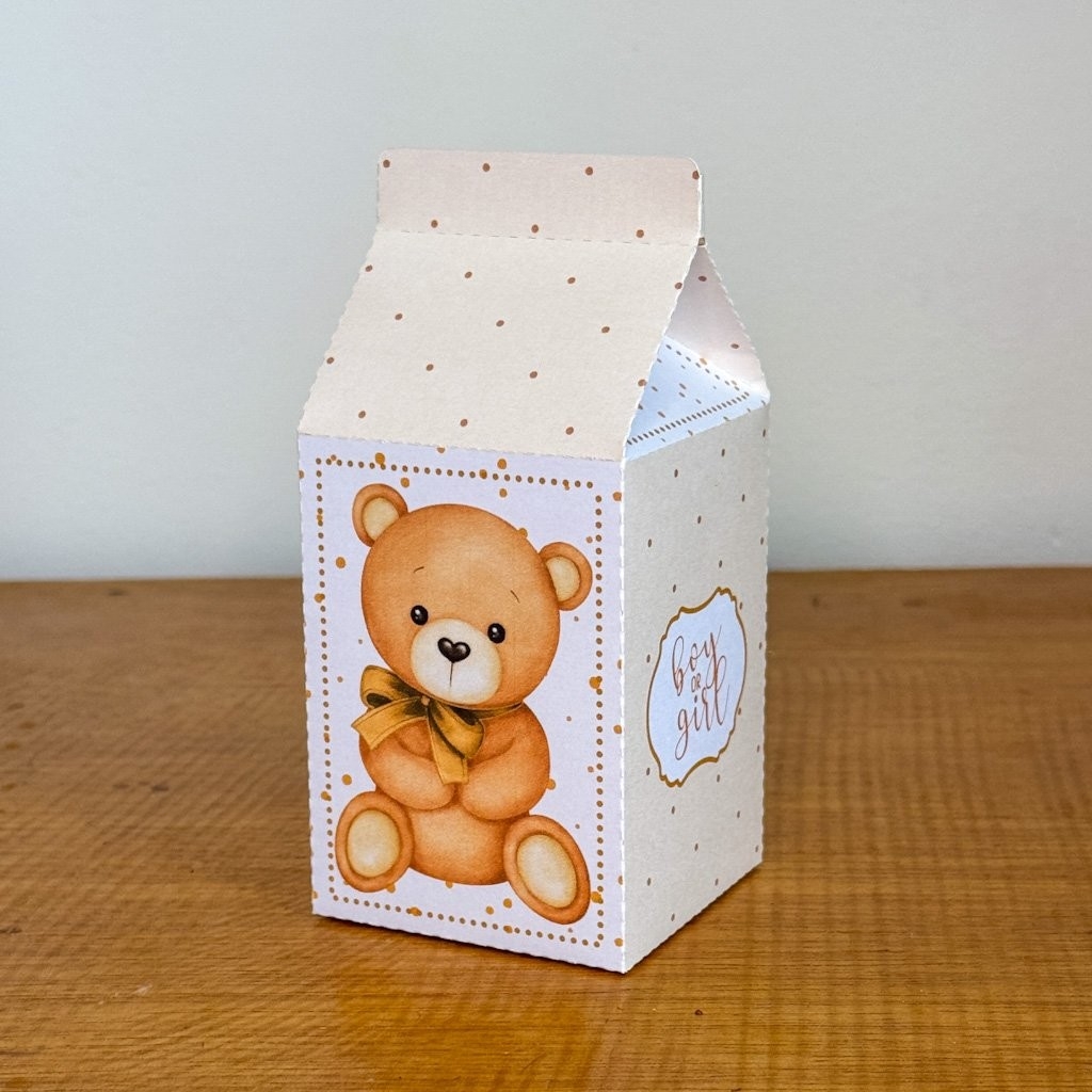Chá Revelação Ursinho Neutro – Kit Festa Pronta
