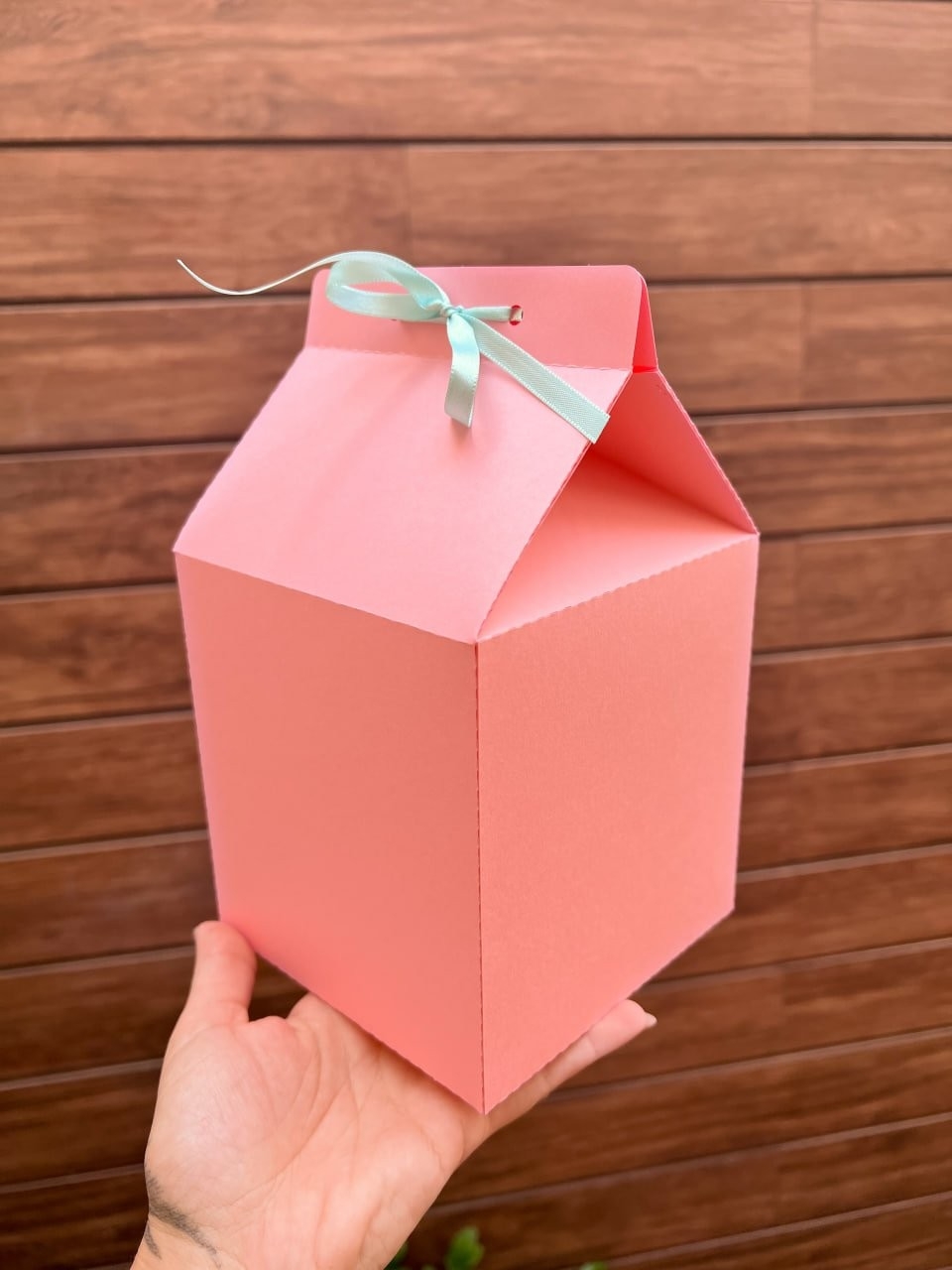 CAIXA MILK BOX - MOLDE LIMPO