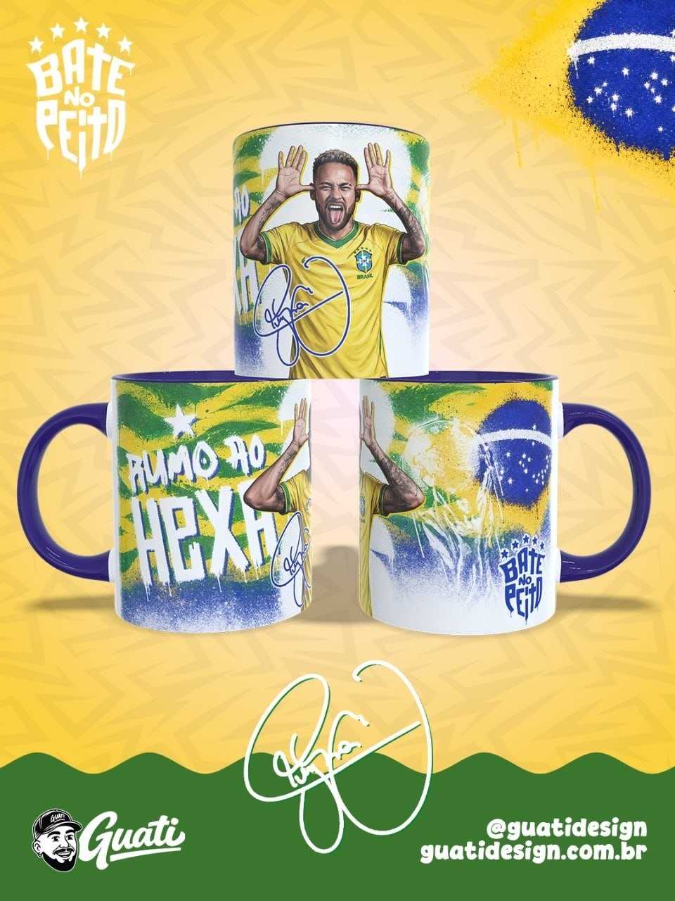 Neymar 2026 | Canecas + Chopp