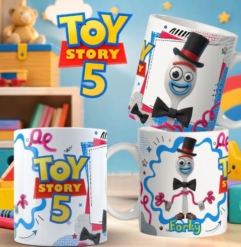 TOY STORY 5 – ARTES PARA CANECA