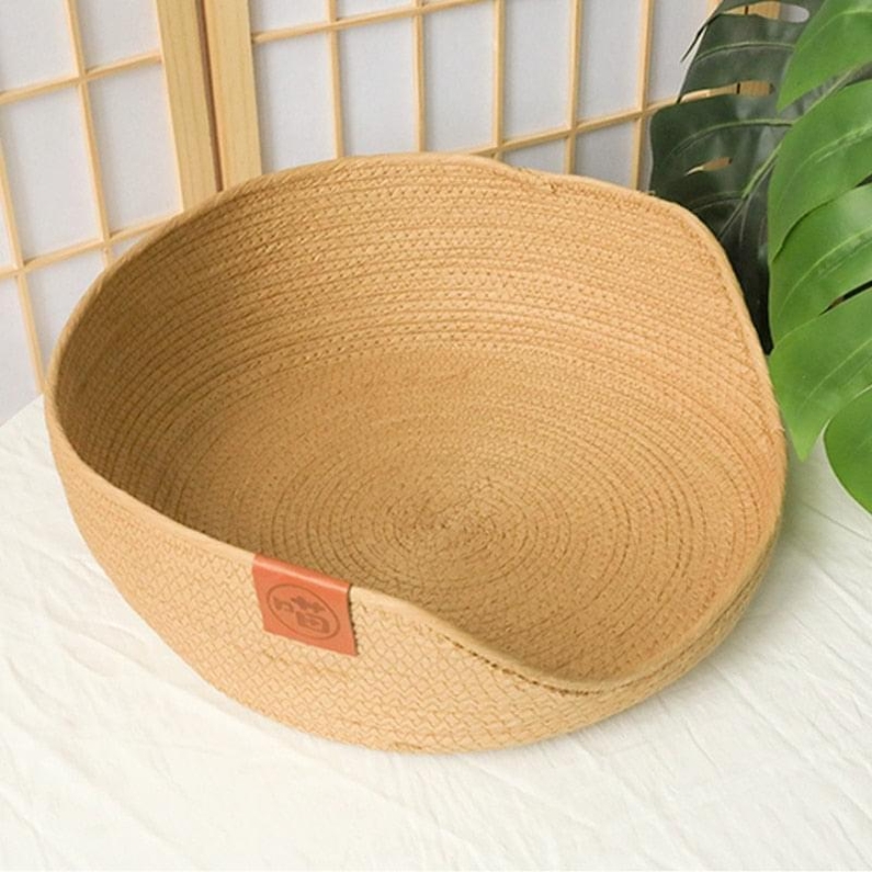 Cama para C&atilde;es e Gatos Estilo Cesto-Miau Auau Pets
