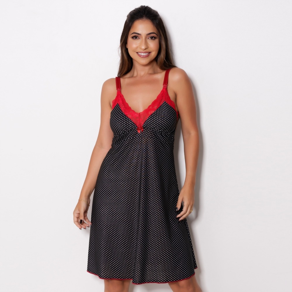 Camisola Amamentação Estampada  - C9172