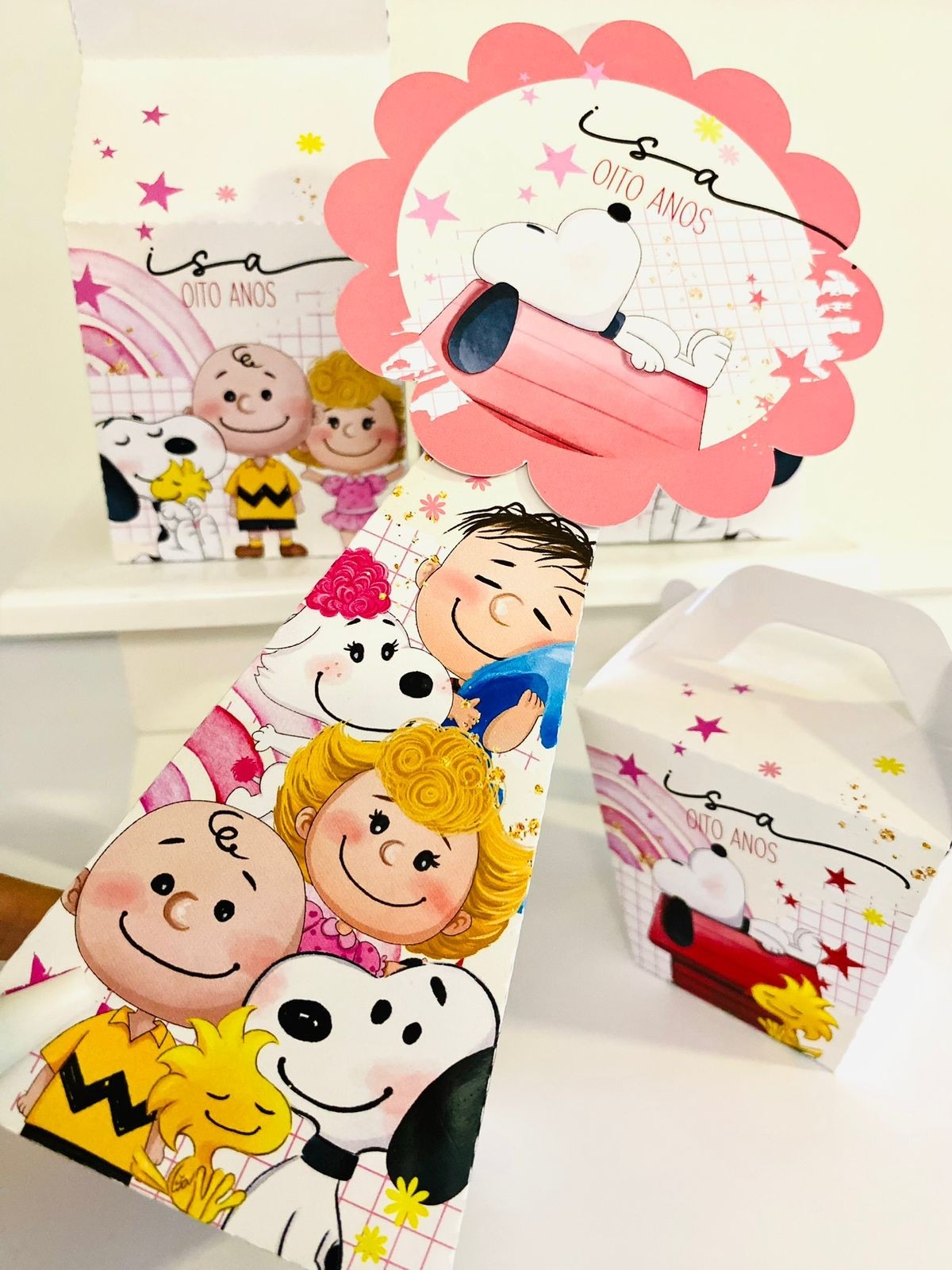 Snoopy Menina - Coletiva Festa Pronta
