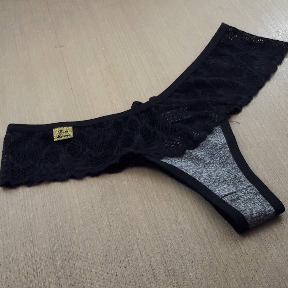 Tanga Fio Cintura em Renda - C8653