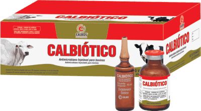Calbiotico Caixa com 25 Frascos