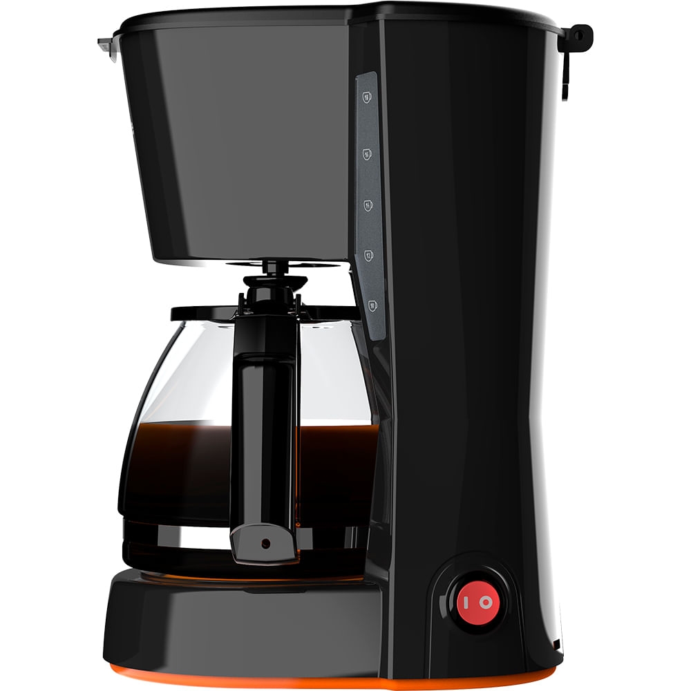Cafeteira Elétrica Cadence Desperta Contrast 750ml Preto