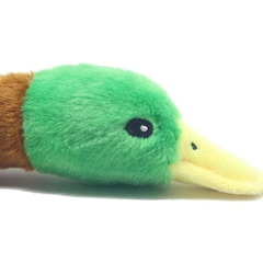 Brinquedo de Pel&uacute;cia Pato com Apito-Miau Auau Pets