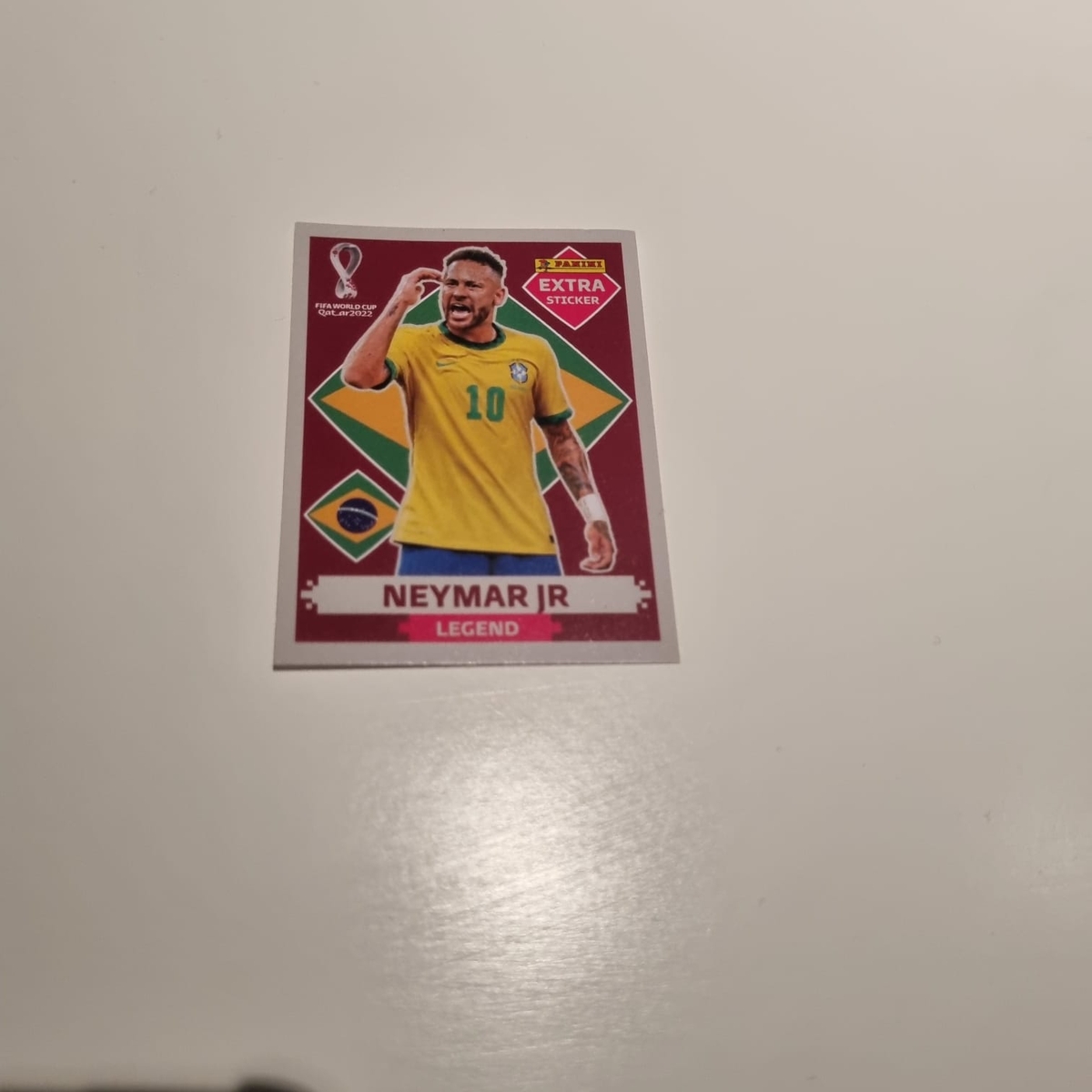 Neymar Legend Ouro (Qatar 2022), Item p/ Esporte e Outdoor Panini Nunca  Usado 75647327