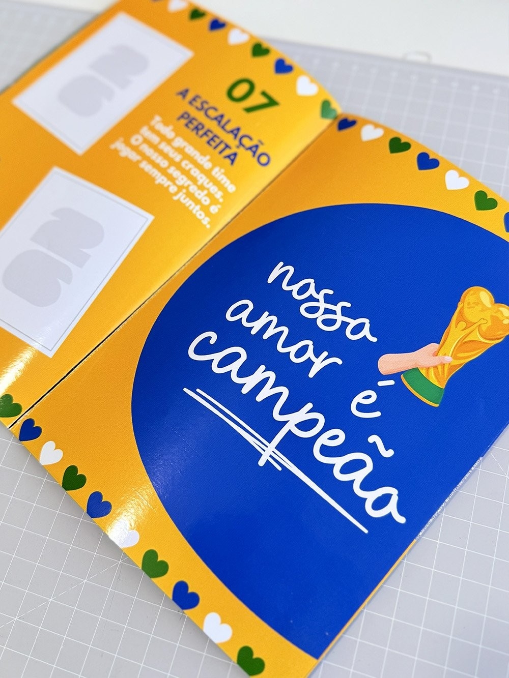 Álbum Love Cup 2026 (FIGURINHAS DA COPA) Dia dos Namorados 2026