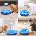 Brinquedo para Gatos com Bolinha e Rato Interativo-Miau Auau Pets