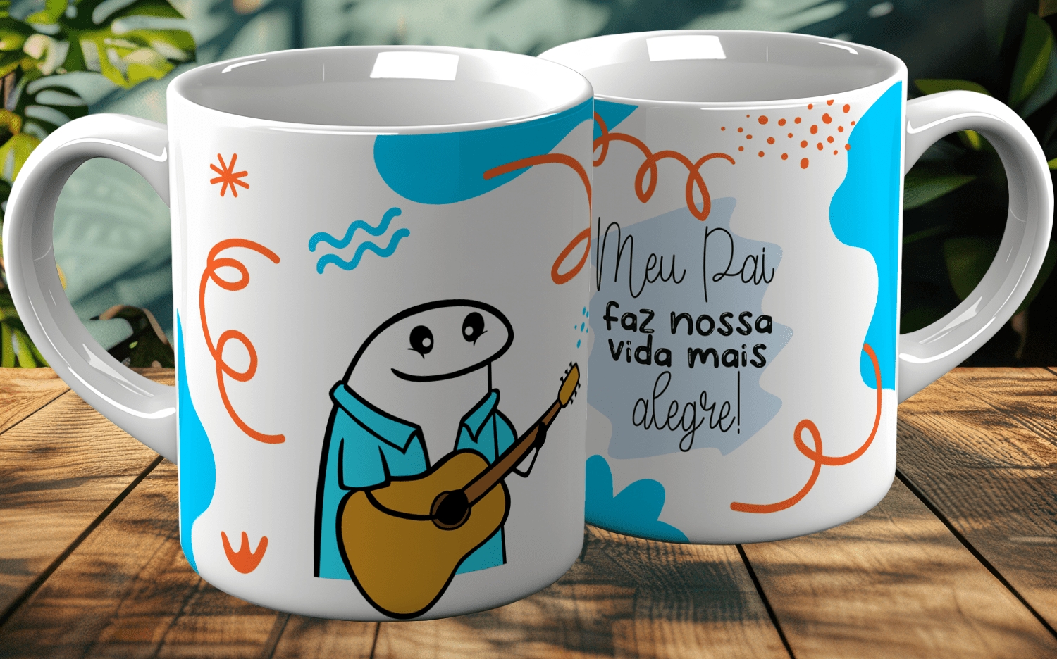 ESTAMPA FLORK PAI V2 CANECAS