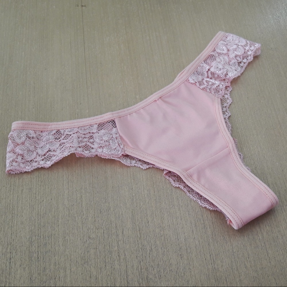 Tanga Fio Dental Sensual Com Renda - C8063