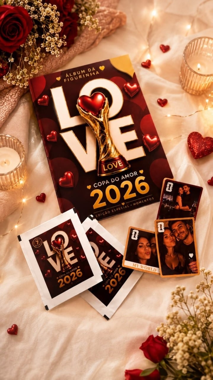 Arquivo Dia dos Namorados Álbum Copa Love