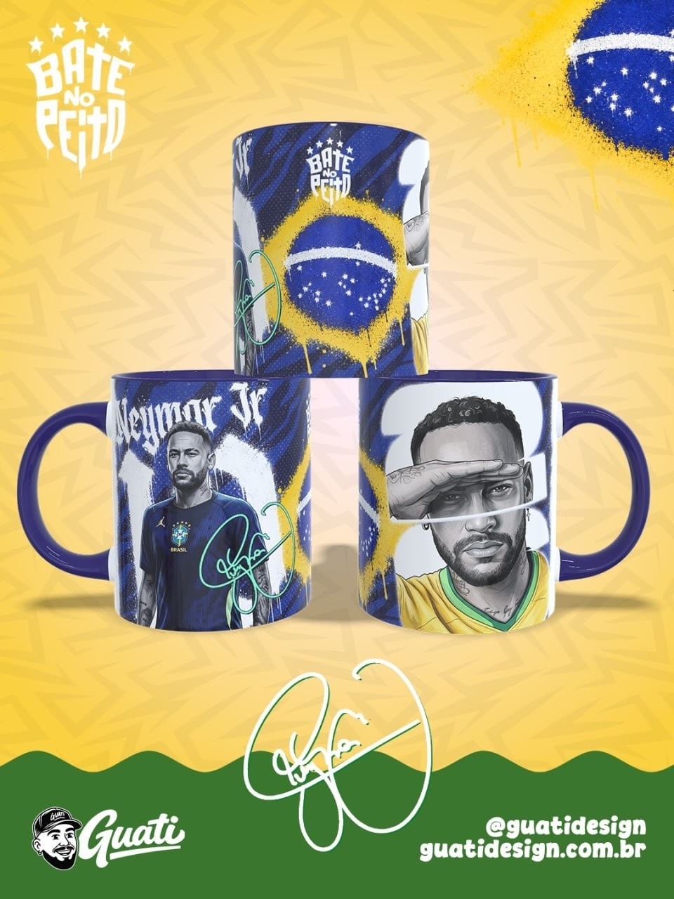 Neymar 2026 | Canecas + Chopp