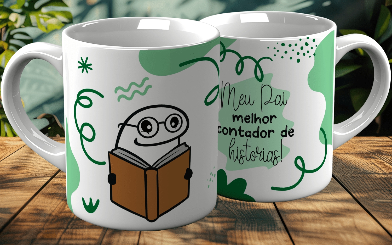 ESTAMPA FLORK PAI V2 CANECAS