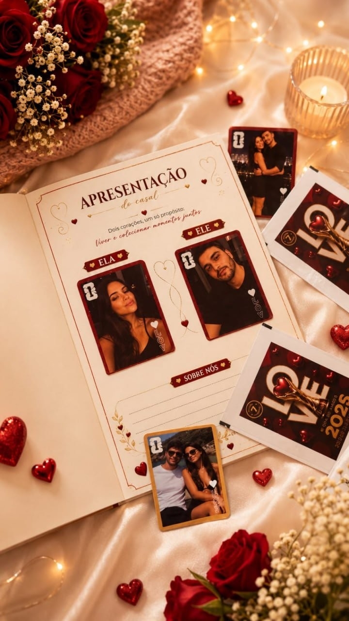 Arquivo Dia dos Namorados Álbum Copa Love