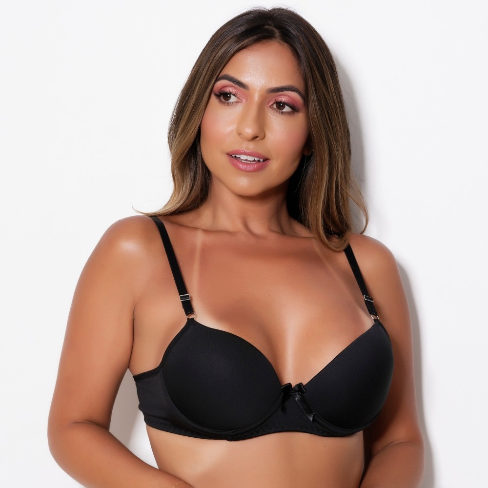 Sutiã Básico Liso Com Bojo e Arco - C8504