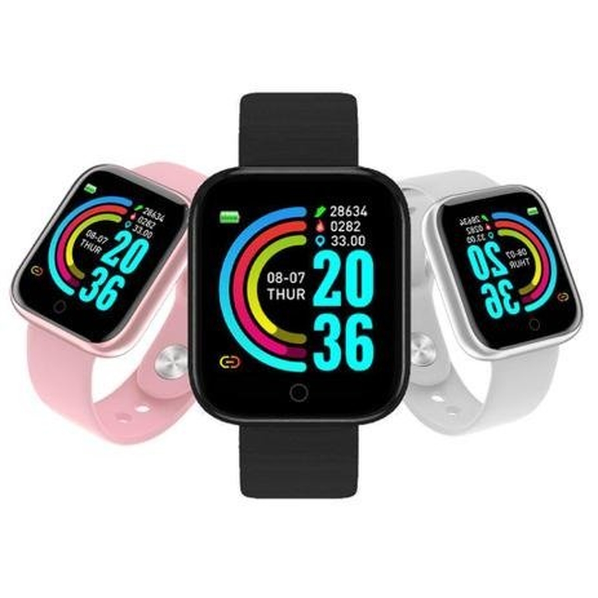 Relógio de pulso esperto do esporte, frequência cardíaca de spovan relógios  pressão arterial oxyger saúde monitor de sono bluetooth pulseira aplicativo  móvel - AliExpress