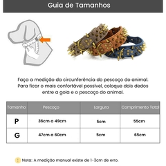 Coleira para C&atilde;es de Couro Anti Mordida-Miau Auau Pets
