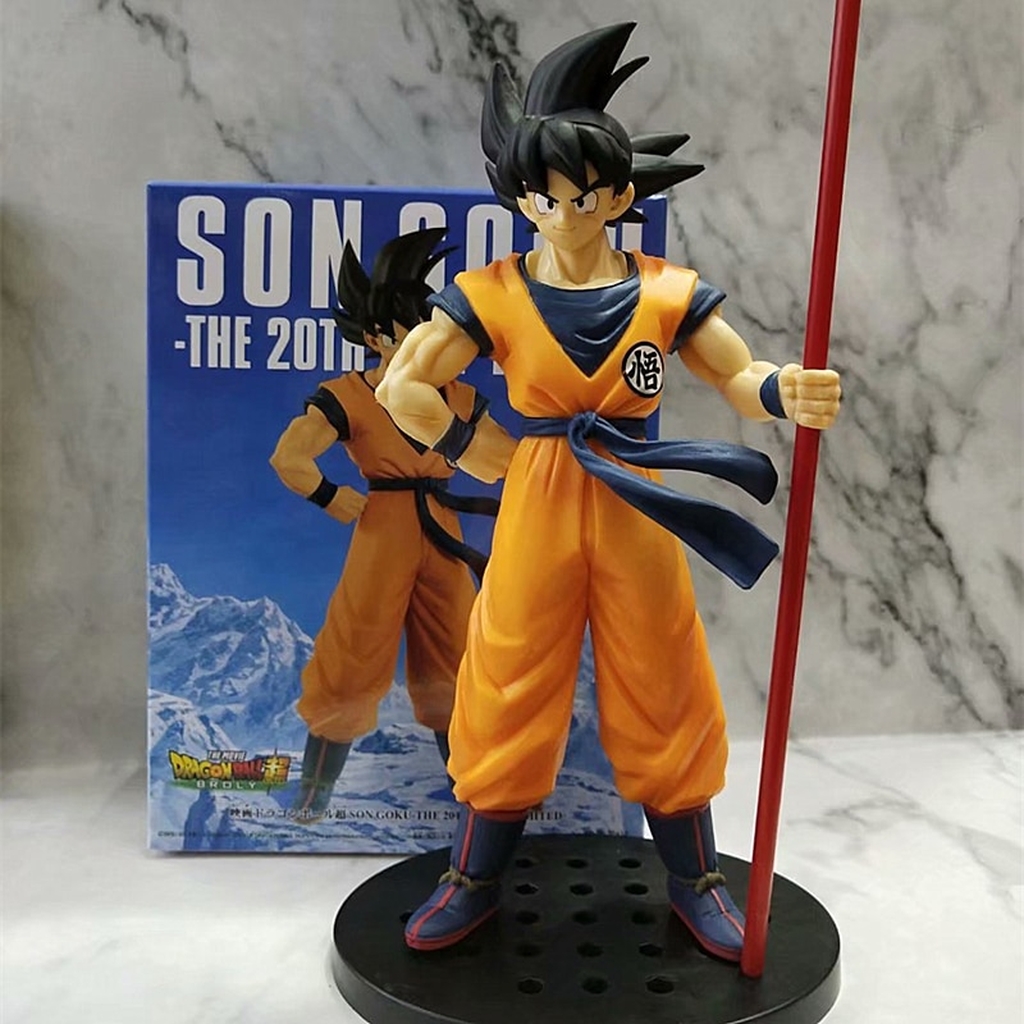 Boneco goku cabelo preto