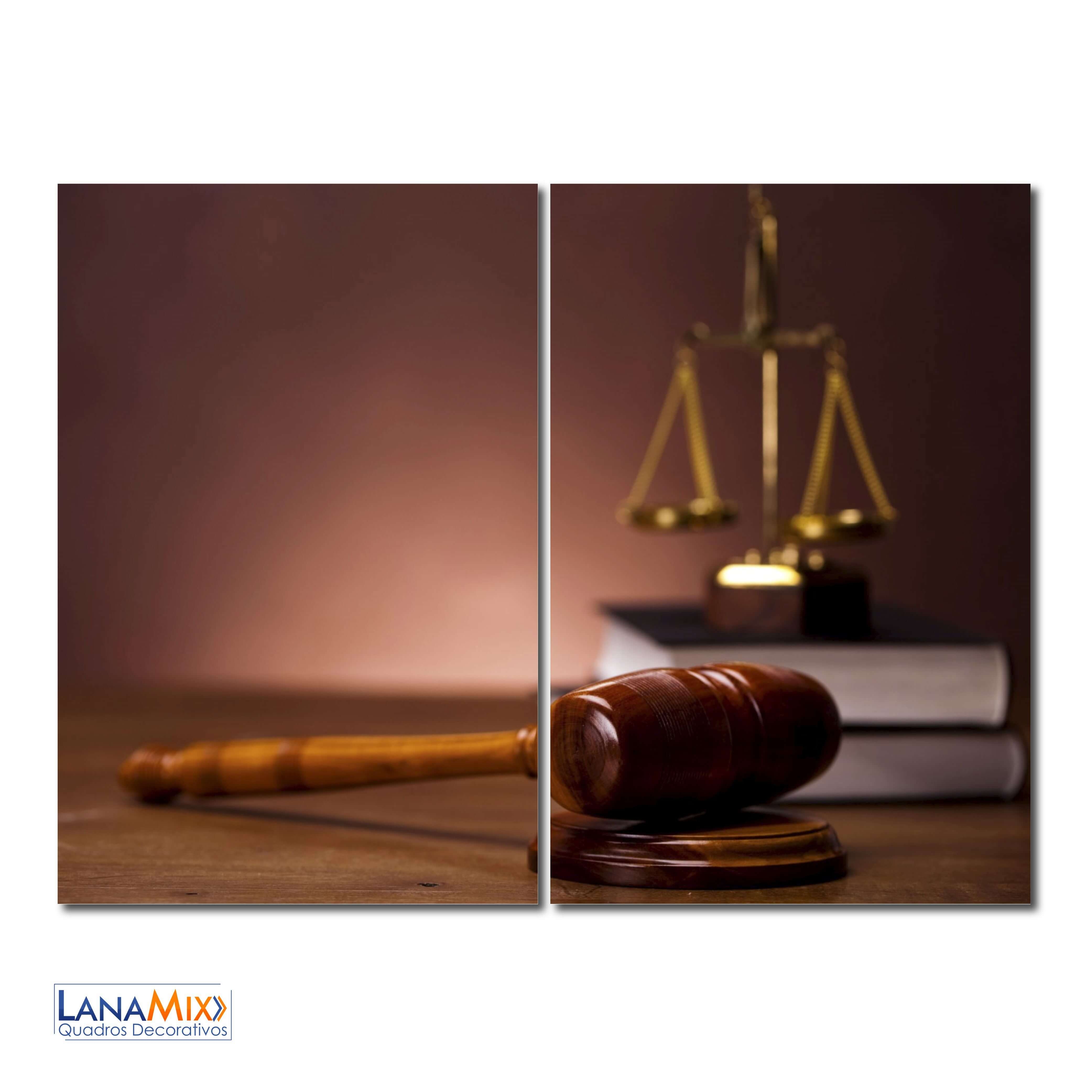 Quadro Martelo Justiça