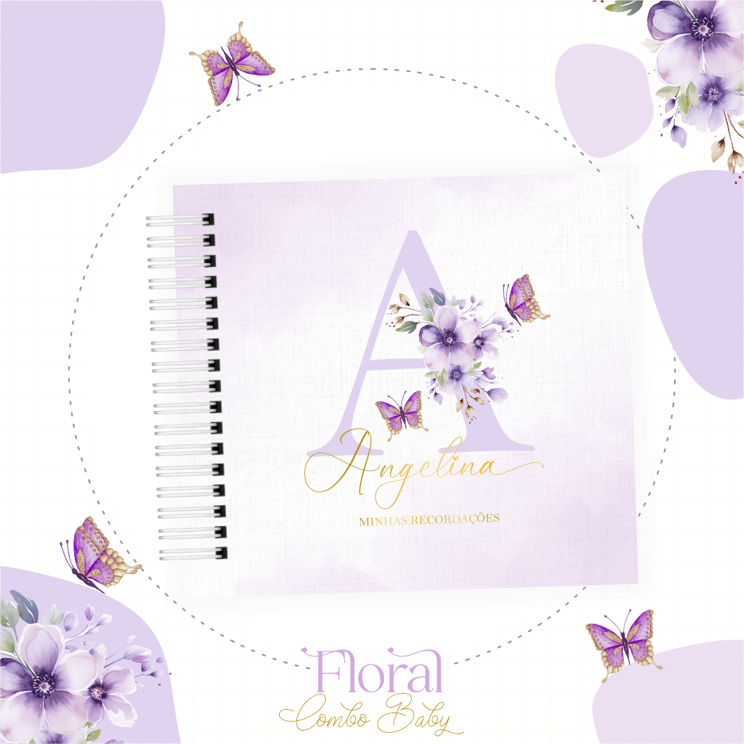 Letra Floral – Kit Maternidade