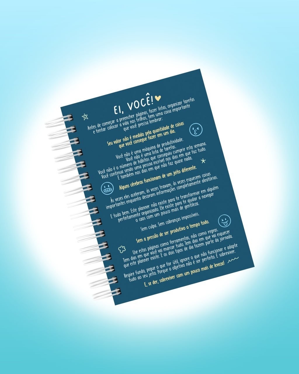 Arquivo Digital Planner de Sobrevivência para Cérebros Caóticos