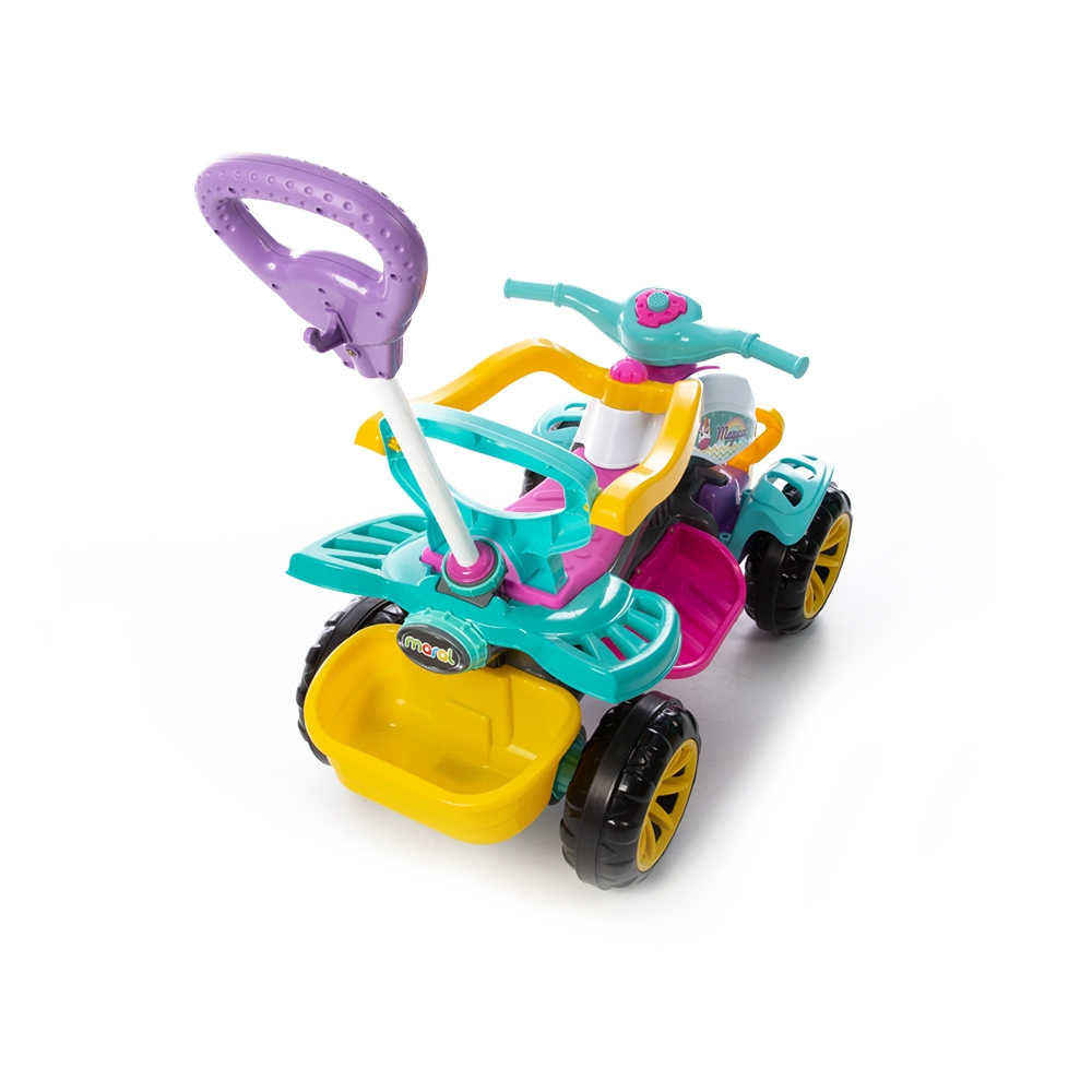 Carrinho de Passeio Infantil Quadriciclo Colorido - Maral