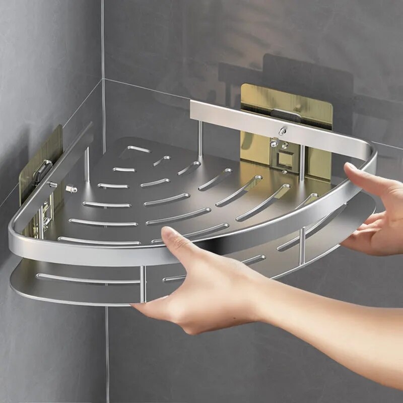ShelfFlex Pro prateleira do banheiro cozinha organizadora feita em alumínio