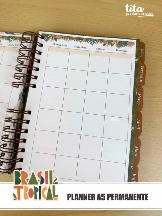 Brasil Tropical – Combo de Encadernação
