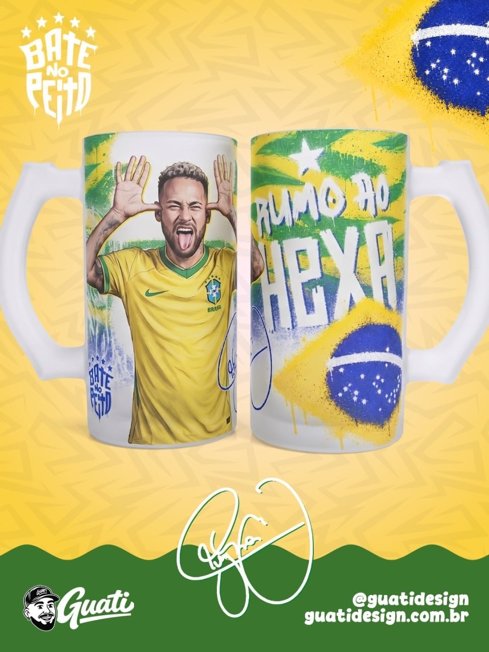 Neymar 2026 | Canecas + Chopp