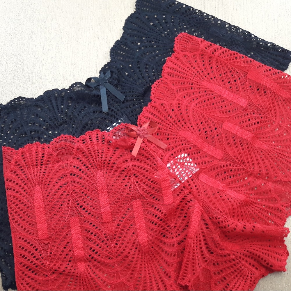 Kit com 2 Caleçon Renda - C8769