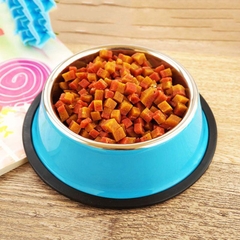 Comedor para C&atilde;es e Gatos Redondo de A&ccedil;o Inox-Miau Auau Pets