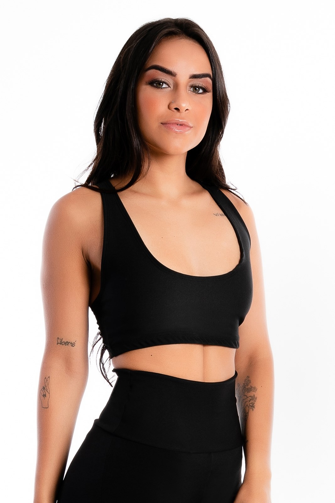 Cropped Liso Costas Nadador