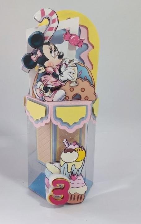 ARQUIVO DE CORTE MINNIE CONFEITEIRA