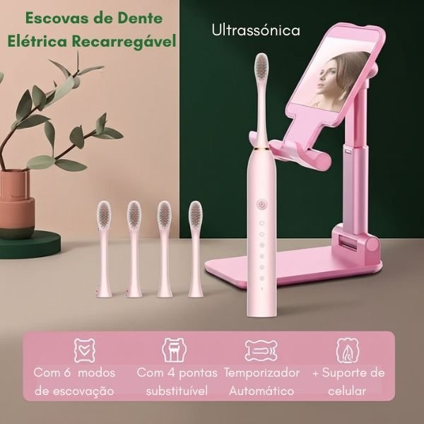 Cabeças de reposição inclusas no kit