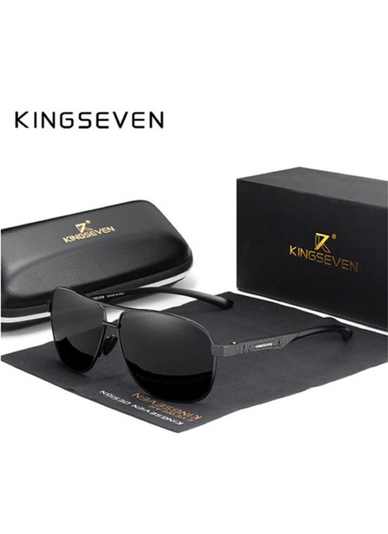Óculos KingSeven Polarizado HD Preto Original