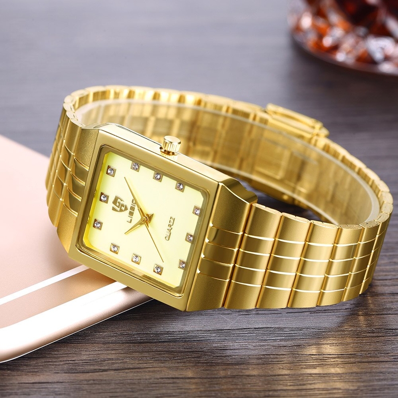 Relógio Skmei Liebig 8808 à Prova D'água Premium Gold [variant_title]