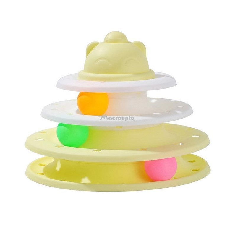 Brinquedo para Gatos Torre de Bolinhas-Miau Auau Pets