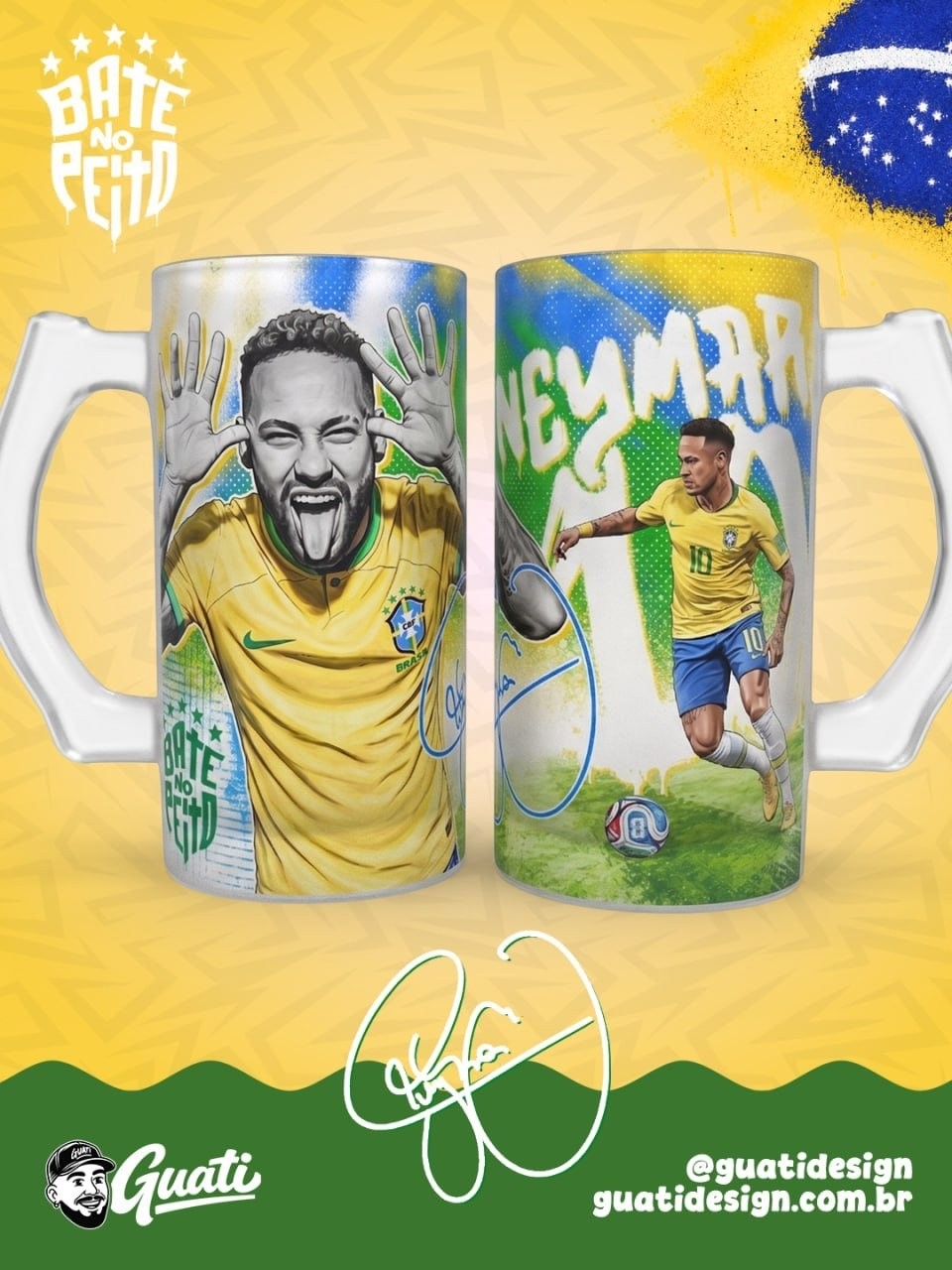 Neymar 2026 | Canecas + Chopp