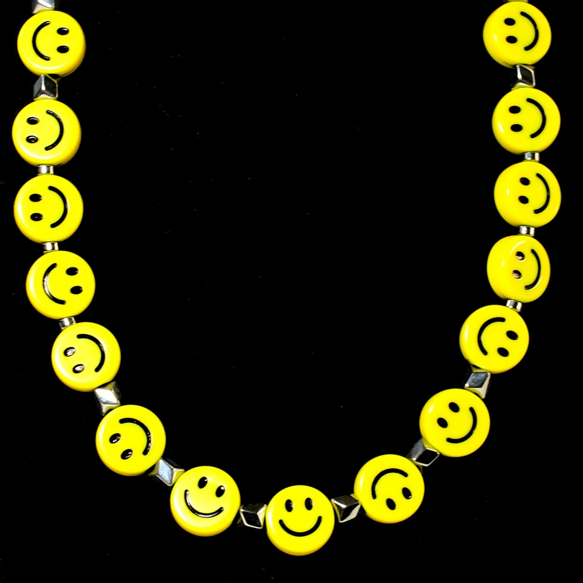 Colar Choker Happy Face XL
