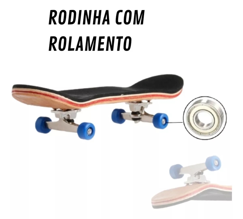 Skate De Dedo Profissional - Fingerboards Madeira Profissional