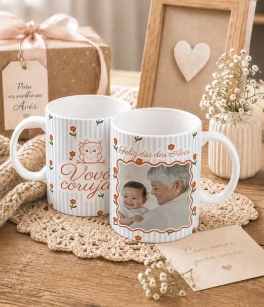 DIA DOS AVÓS COM FOTOS – ARTES PARA CANECA