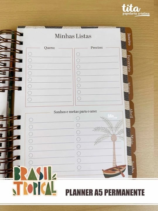 Brasil Tropical – Combo de Encadernação