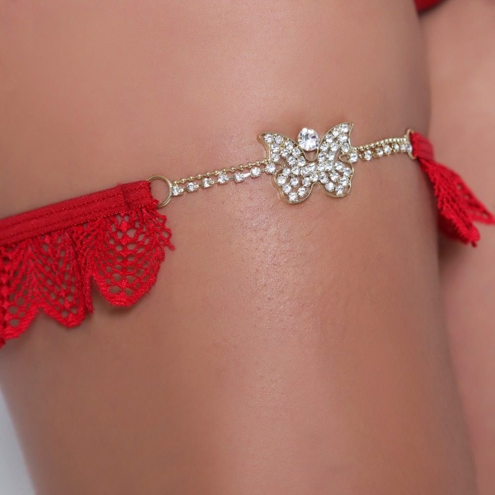 Conjunto Sexy Biju Borboleta  - C6470
