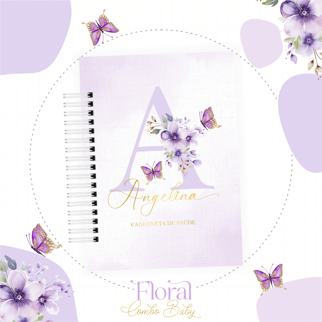 Letra Floral – Kit Maternidade