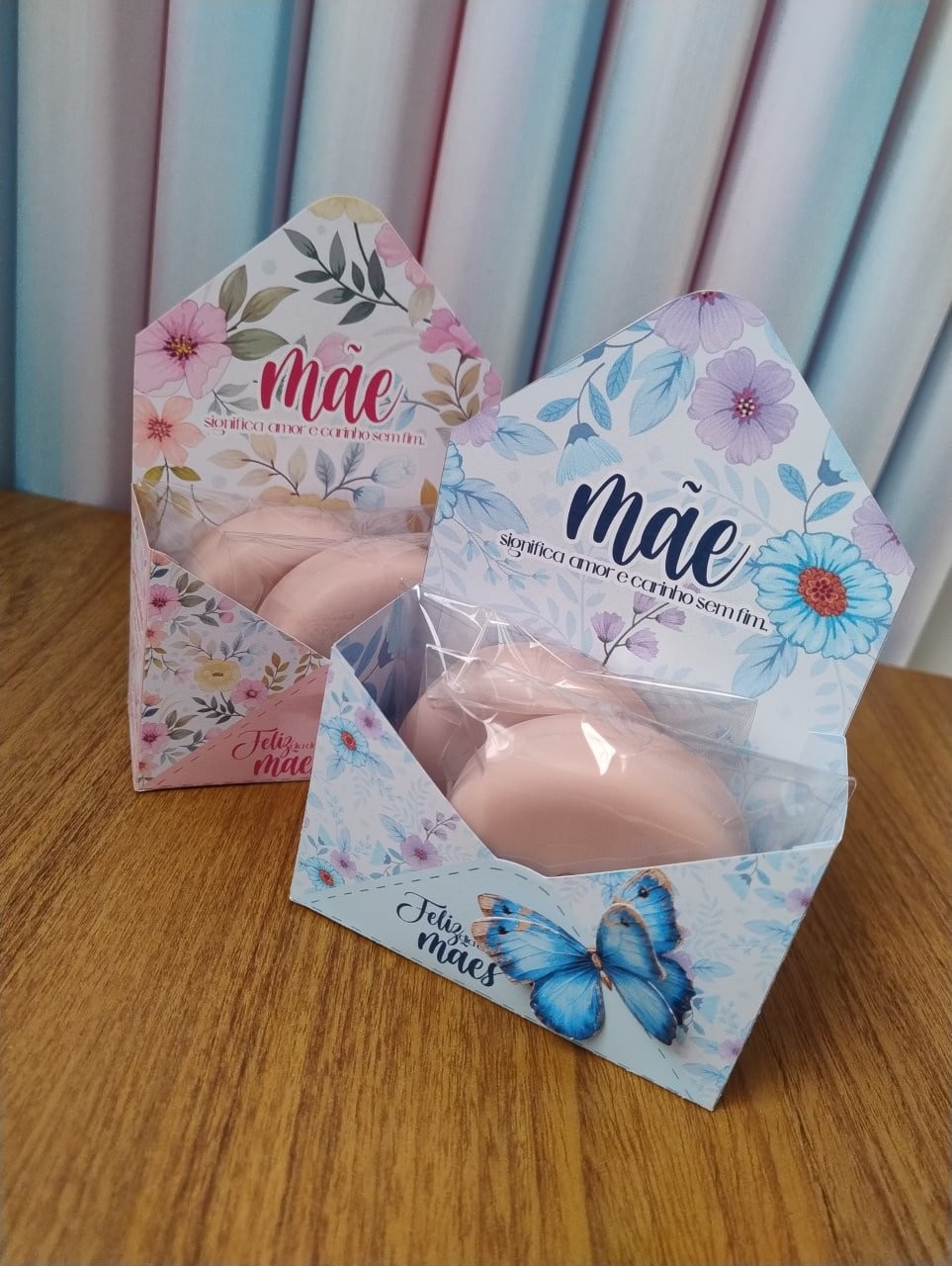 Caixa Envelope Sabonete - Dia das Mães